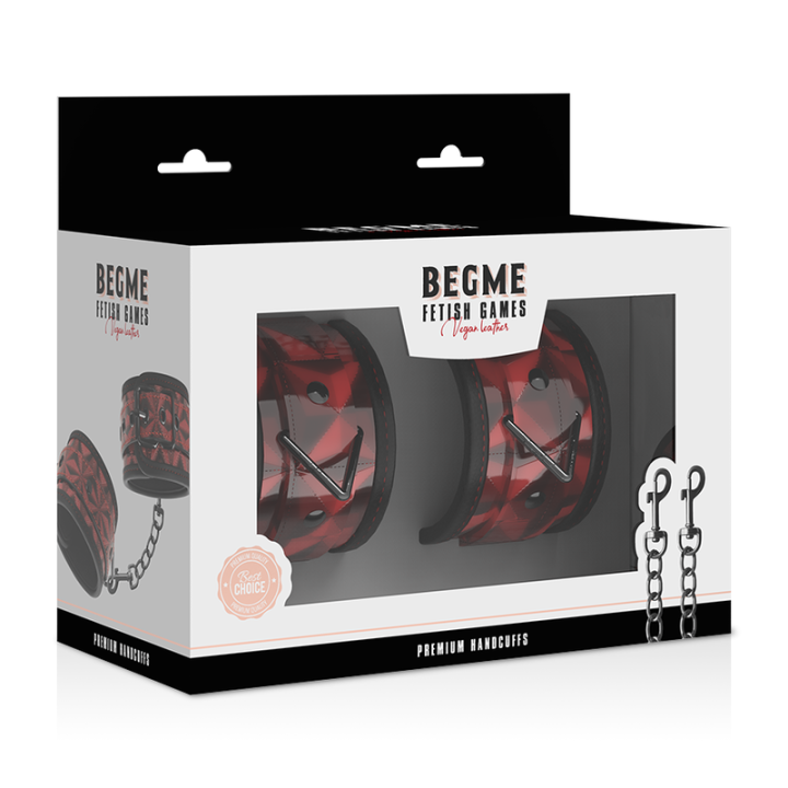 Handschellen von Begme Red Edition | Fesselliebe.de