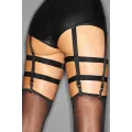 ♥ Schwarzer Straps-Body F109 ♥