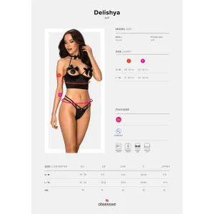 ♥ Delishya 2er-Set Schwarz ♥