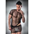 ♥ Männer Set Schwarzer Tüll - Passion 017 ♥