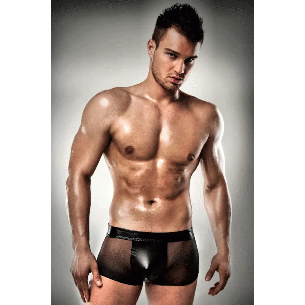 ♥ Männershort Schwarz - Passion 003 ♥ kaufen | Fesselliebe