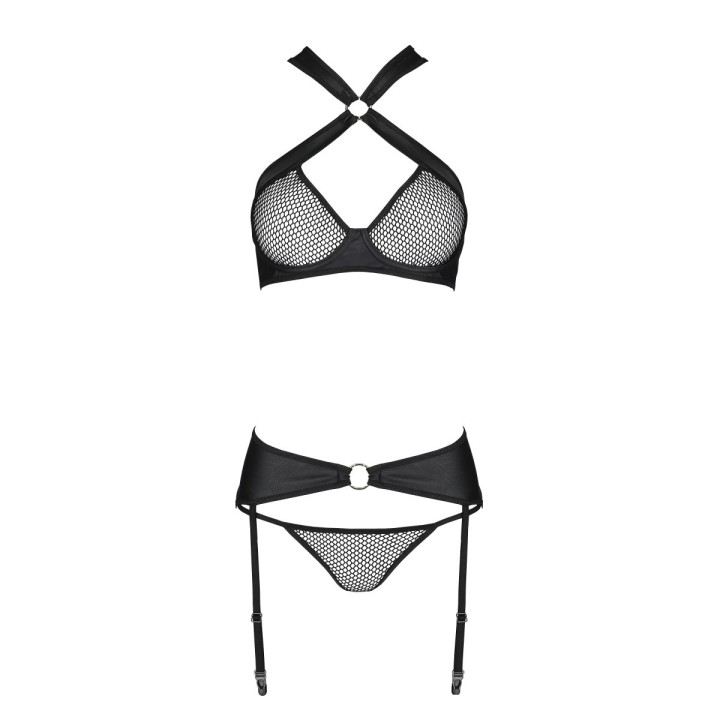 Amanda 3er Set Schwarz von Passion-Exklusiv | Fesselliebe.de