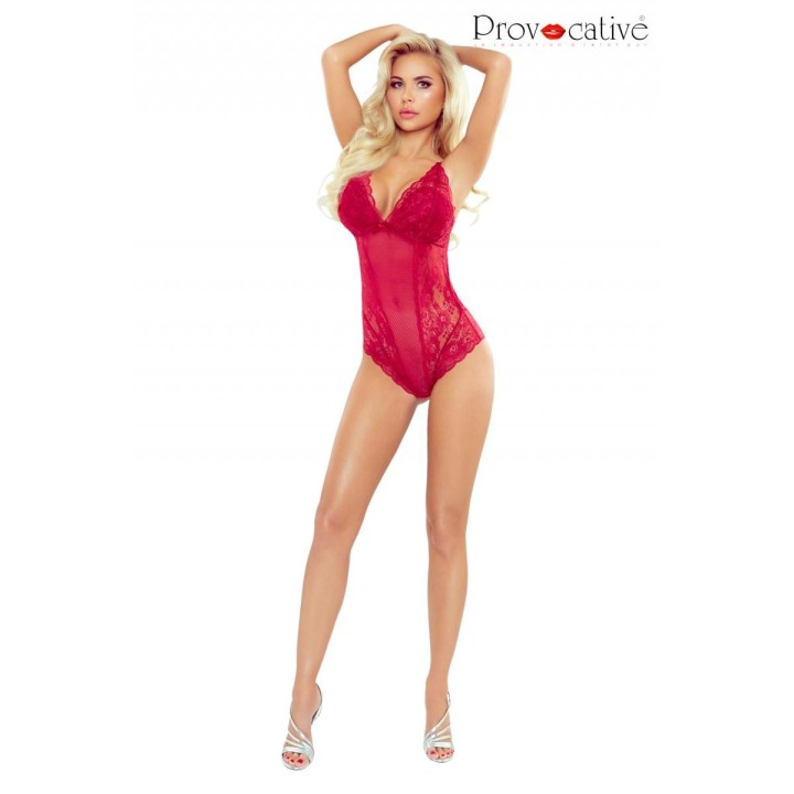 Roter Body Dentelle Seduction von Provocative | Fesselliebe.de