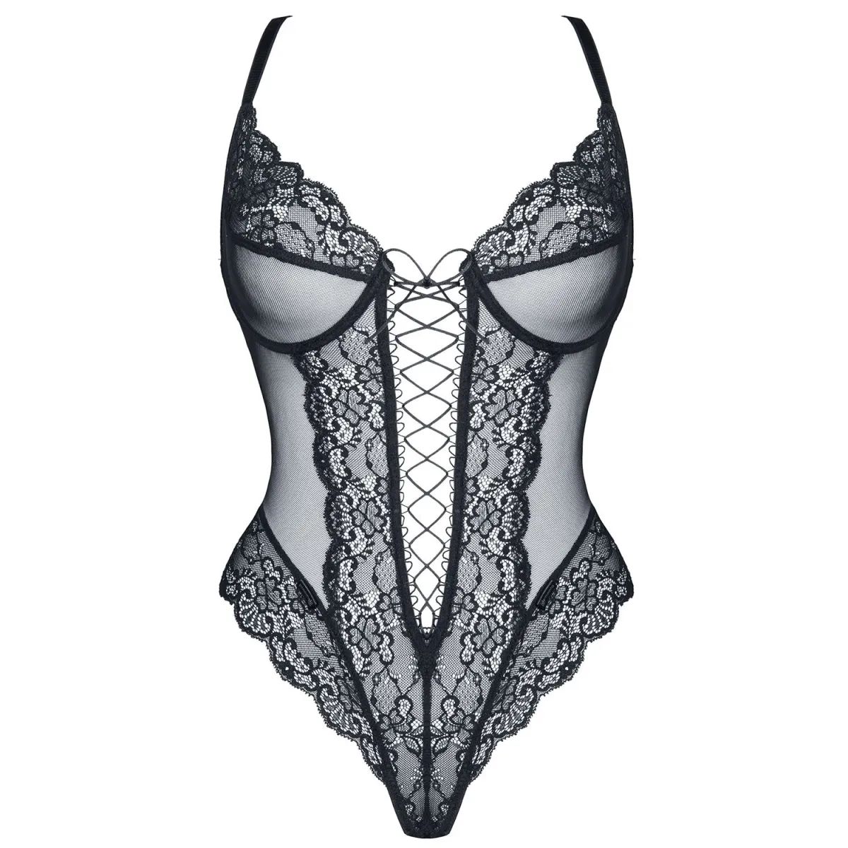 Schwarzer Body Florence von Demoniq Look At Me Collection | Fesselliebe.de