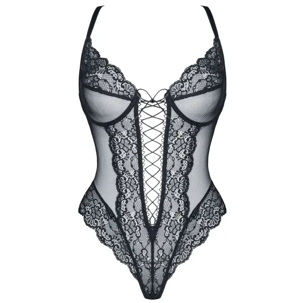 Schwarzer Body Florence von Demoniq Look At Me Collection | Fesselliebe.de