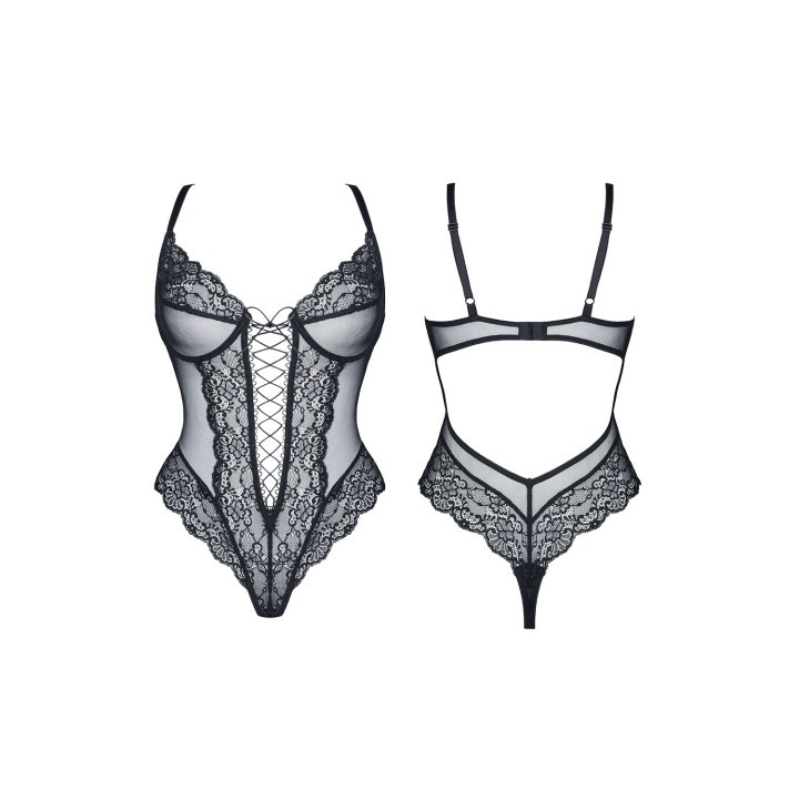 Schwarzer Body Florence von Demoniq Look At Me Collection | Fesselliebe.de