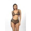 ♥ Schwarzes Set Aa052265 von Anais Apparel ♥