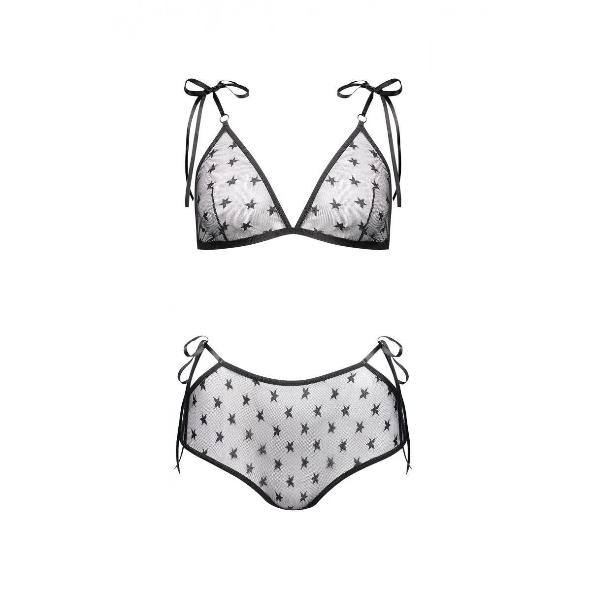 ♥ Schwarzes Set Aa052265 von Anais Apparel ♥ kaufen | Fesselliebe