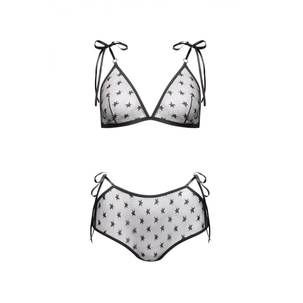 Schwarzes Set Aa052265 von Anais Apparel | Fesselliebe.de