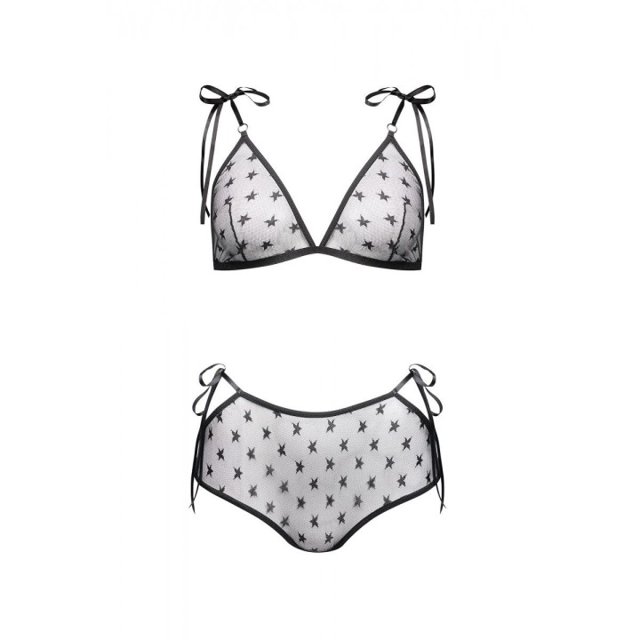 Schwarzes Set Aa052265 von Anais Apparel | Fesselliebe.de