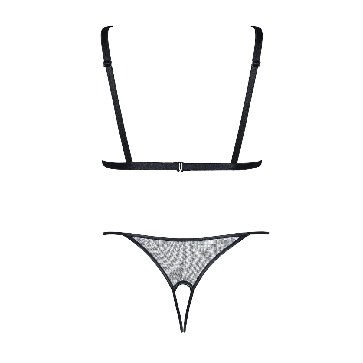 ♥ Schwarzes Set Gabrielle von Demoniq Look At Me Collection ♥ kaufen | Fesselliebe