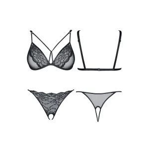 ♥ Schwarzes Set Gabrielle von Demoniq Look At Me Collection ♥