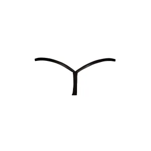 ♥ Schwarzer String F119s von Noir Handmade Immoral Kollektion ♥