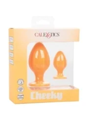 Calex Cheeky Buttplug - Orange von California Exotics