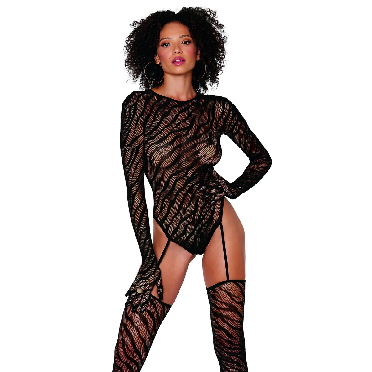 Bodystocking - Black Diamond Style 0420 Schwarz | Fesselliebe.de