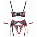 ♥ Hosenträger-Set - Schwarz von Cottelli Bondage ♥
