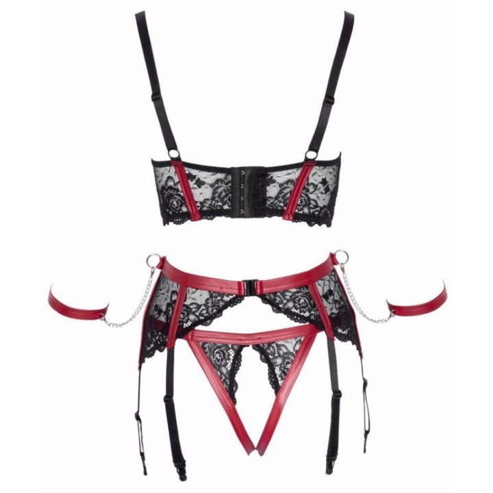 Hosenträger-Set - Schwarz von Cottelli Bondage | Fesselliebe.de