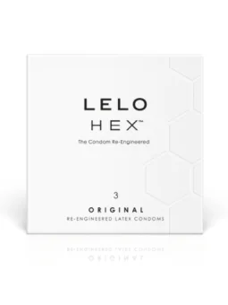 Hex Kondom Box 3 Stück von Lelo bestellen - Dessou24