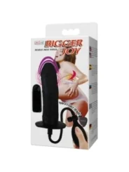 Grossger Joy Aufblasbarer und Vibrierender Penis Dildo 16 Cm von Baile Stimulation