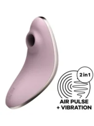 Vulva Lover 1 Air Pulse Stimulator & Vibrator - Violett von Satisfyer Air Pulse