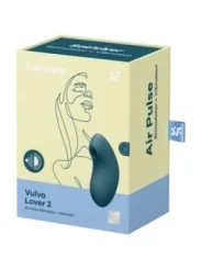 Vulva Lover 2 Air Pulse Stimulator & Vibrator - Blau von Satisfyer Air Pulse