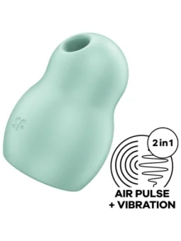 Pro To Go 1 Double Air Pulse Stimulator & Vibrator Grün von Satisfyer Air Pulse bestellen - Dessou24