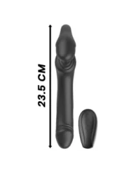 IBIZA - RIEMENLOSER VIBRATOR MIT FERNBEDIENUNGS-DRUCKKNOPF