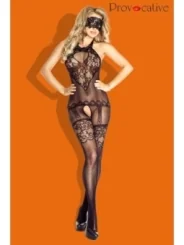 Schwarzes Bodystocking Ouvert Pr4670 von Provocative