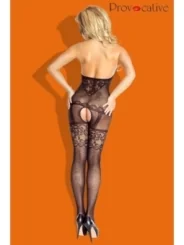 Schwarzes Bodystocking Ouvert Pr4670 von Provocative