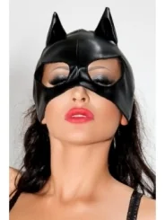 Schwarze Katzenmaske Mk 02 von Meseduce