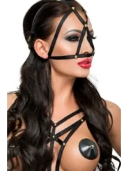 Schwarze Kopfmaske Mk 09 von Meseduce