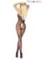 Schwarzes Netz-Catsuit Ouvert Pr4922, Bodystocking von Provocative