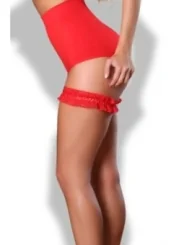 Rotes Strumpfband Pr0002 von Provocative