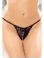 Schwarzer G-String 2272 Ouvert von Softline