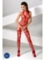 Roter Ouvert Bodystocking Bs053 von Passion