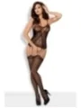 Bodystocking F227 Schwarz S-L