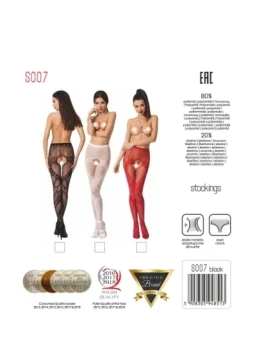 Ouvert Strumpfhose S007 Weiß von Passion Erotic Line