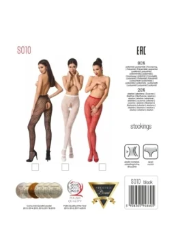 Ouvert Strumpfhose S010 Weiß von Passion Erotic Line