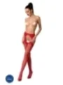 Ouvert Strumpfhose S018 Rot von Passion Erotic Line