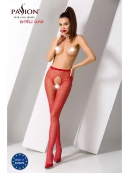 Ouvert Strumpfhose S019 Rot von Passion Erotic Line