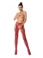 Ouvert Strumpfhose S023 Rot von Passion Erotic Line