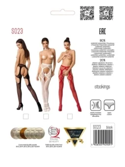 Ouvert Strumpfhose S023 Weiß von Passion Erotic Line