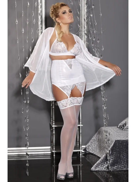 Weißes Set M/1038 White Dream von Andalea Dessous