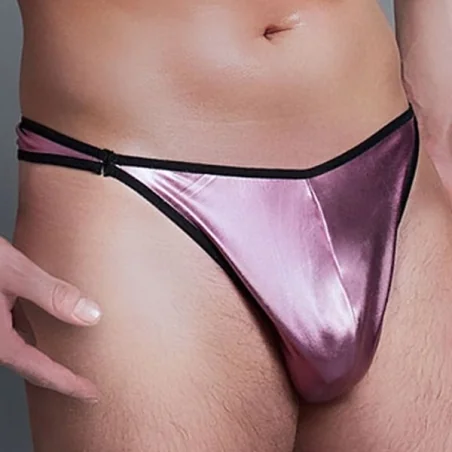 Pinker String Tanga Mc/9027 Speed aus Wetlook Material von Andalea Dessous