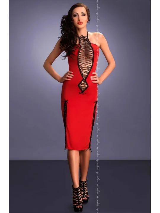 Rotes Kleid Maxima von Meseduce Dessous