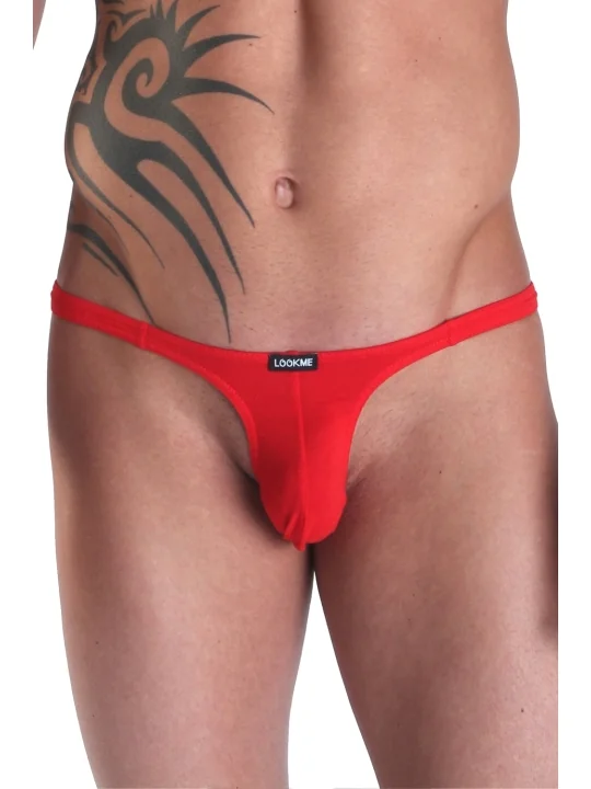 Roter Männer Ministring 99-01 von Look Me