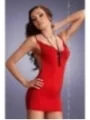 Rotes Kleid Lara mit T-String von Meseduce Dessous