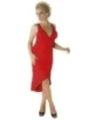 Rotes Langes Kleid M/1073 von Andalea