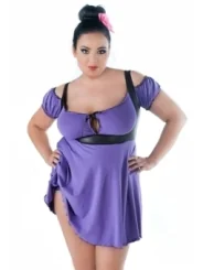 Violettes Chemise Sw/111 Andalea Sexy Work Kollektion