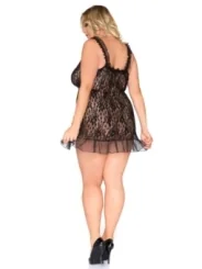 Schwarzes Chemise Sb/1009 Sexy Base Kollektion von Andalea